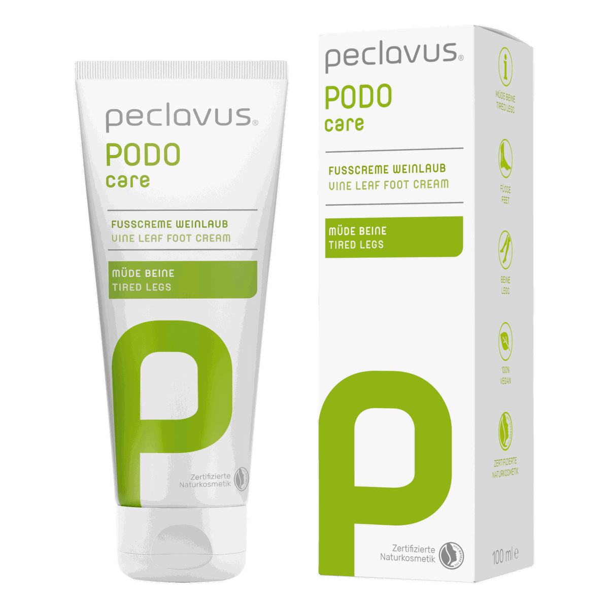 peclavus Crème Pieds Feuilles De Vigne