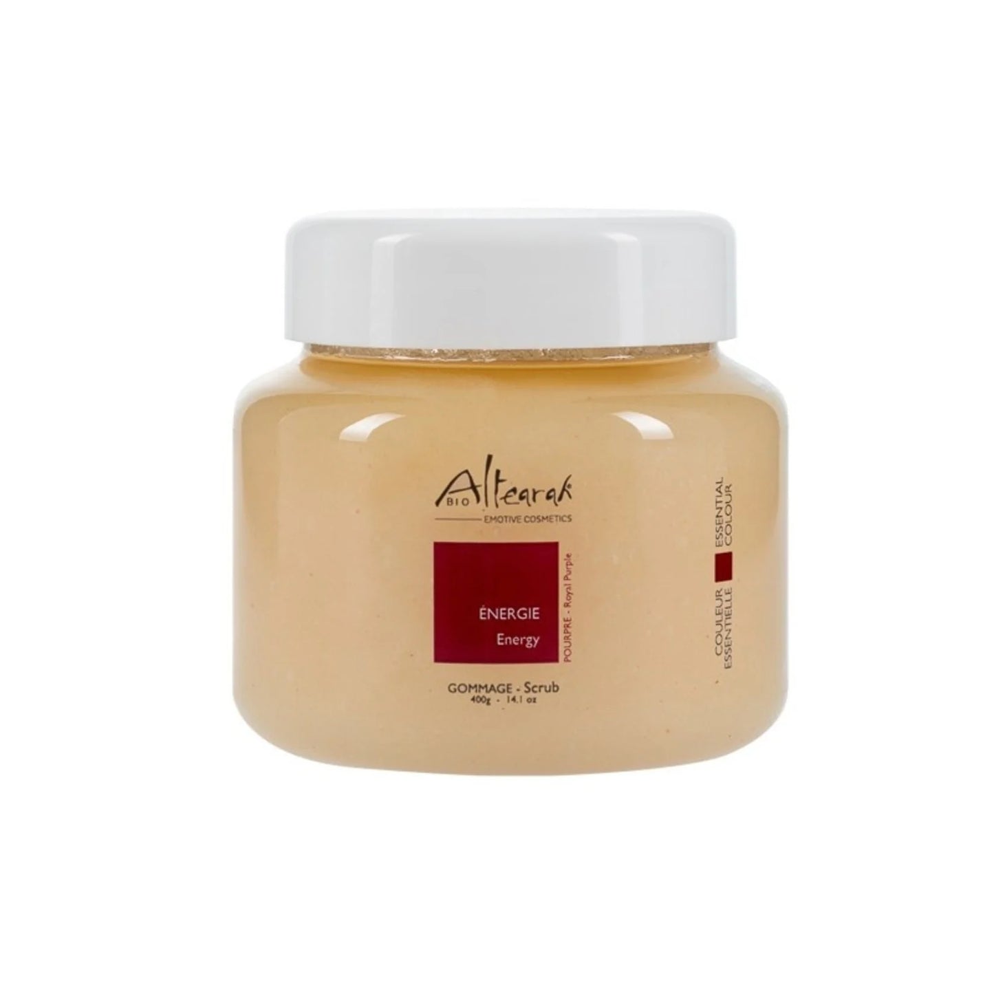 Altearah Bio Scrub - (Royal Pourpre) Energy - Gommage Corps - 400g