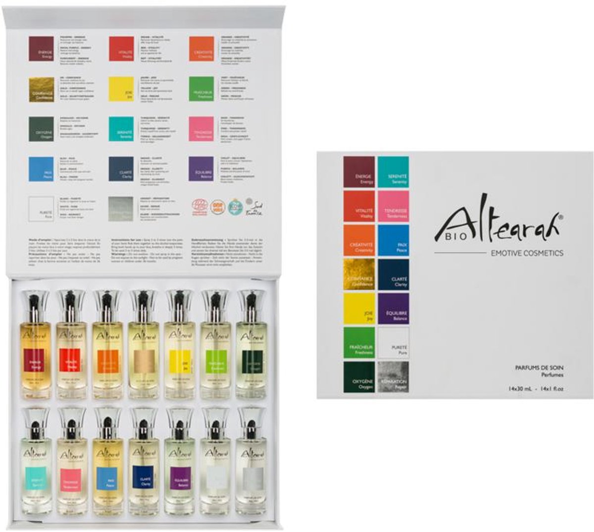 Altearah Bio Parfum de soin box 14x30ml 1 Set