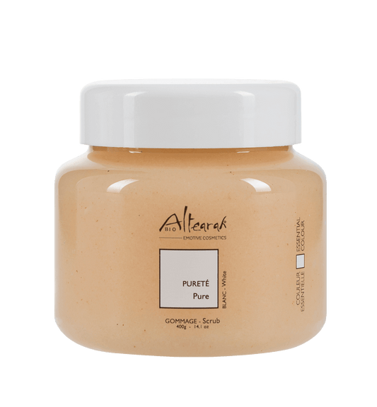 Altearah Bio Scrub - (blanc) Pure - Gommage Corps - 400gr