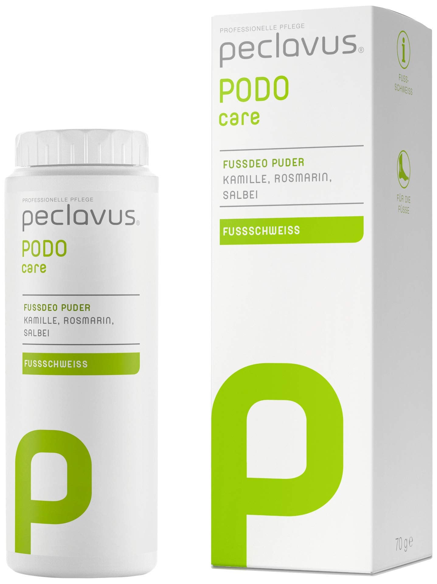 peclavus Poudre désodorisante pour les pieds